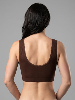 V-Neck Lace Bralette Top Viva Rouss