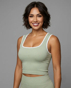 Blusa Cuello Cuadrado Bies  Viva Rouss