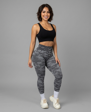 High-Waist Camo Leggings  Viva Rouss