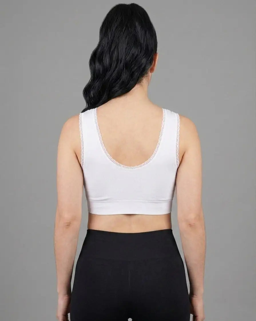 V-Neck Lace Bralette Top  Viva Rouss